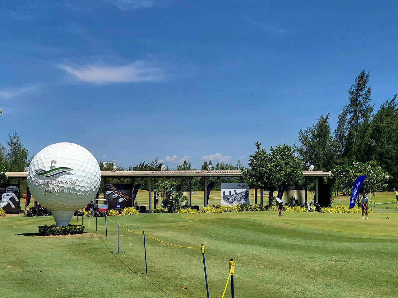 Giải đấu BRG Open Golf Championship Danang quy tụ gần 144 golf thủ trong nước và quốc tế. Ảnh: Mai Hương