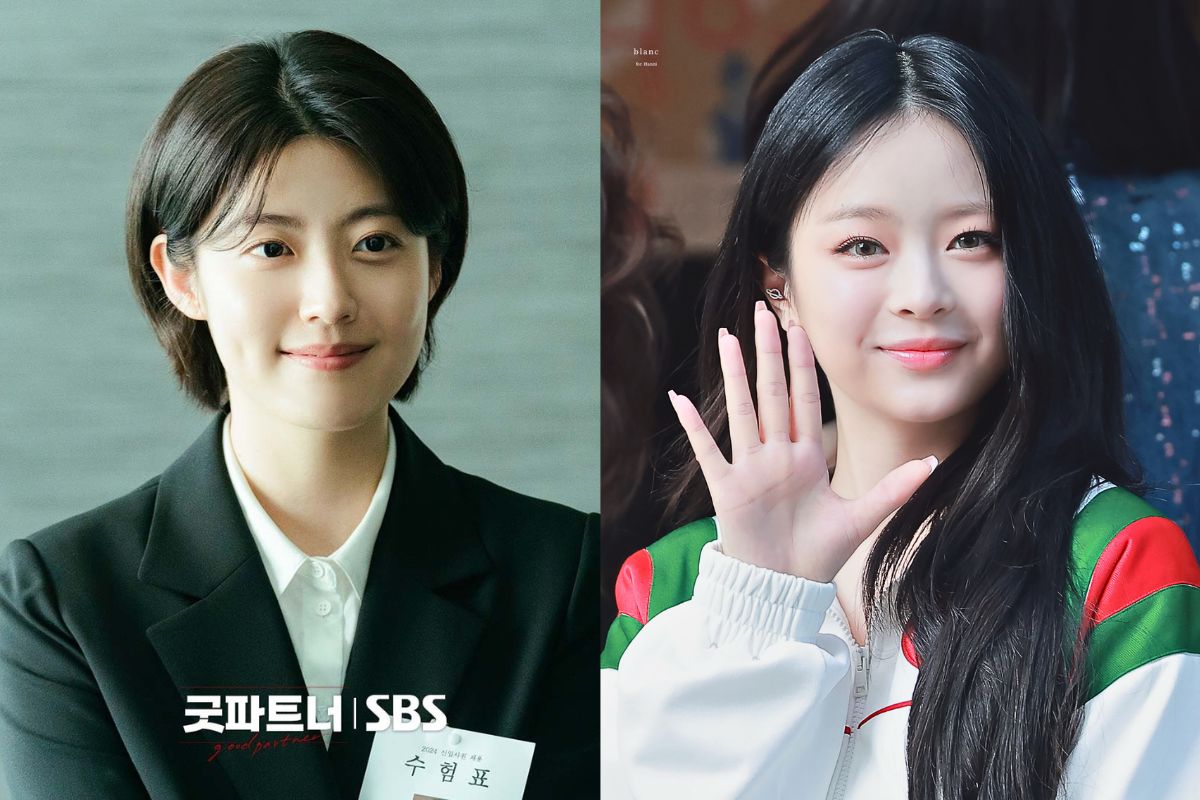 Nam Ji Hyun và Hanni NewJeans làm MC cho lễ trao giải Korea Grand Music Awards 2024. Ảnh: Naver