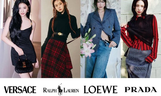 Cả 4 thành viên aespa đều là đại sứ của các thương hiệu thời trang xa xỉ. Ảnh: Naver