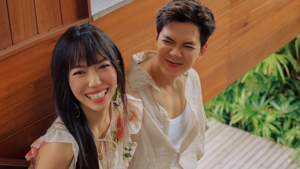 Anh Tú Atus và Diệu Nhi. Ảnh: Facebook nhân vật