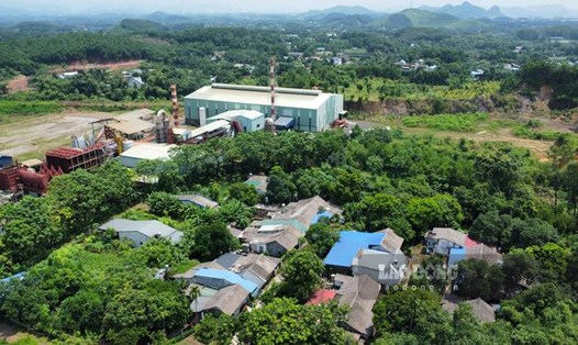 Quy hoạch Dự án Cụm công nghiệp Sơn Cẩm 3. Ảnh: Lam Thanh