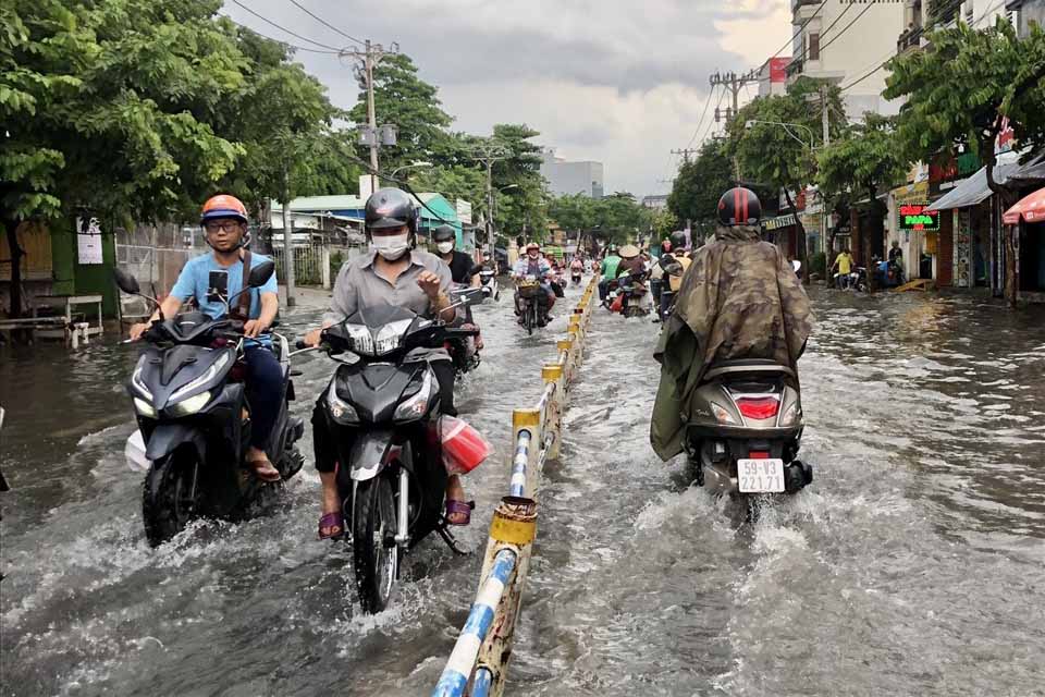 Dự báo thời điểm tập trung mưa lớn ở Nam Bộ