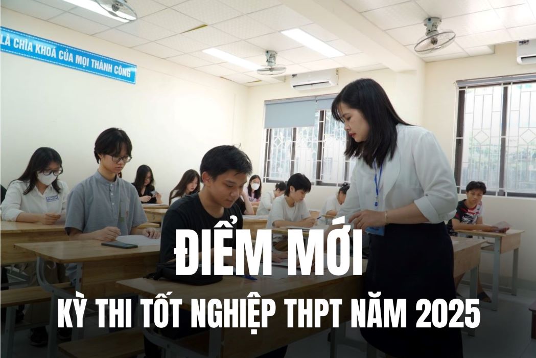 Kỳ thi tốt nghiệp THPT năm 2025 sẽ có nhiều điểm mới. Đồ họa: Anh Đức