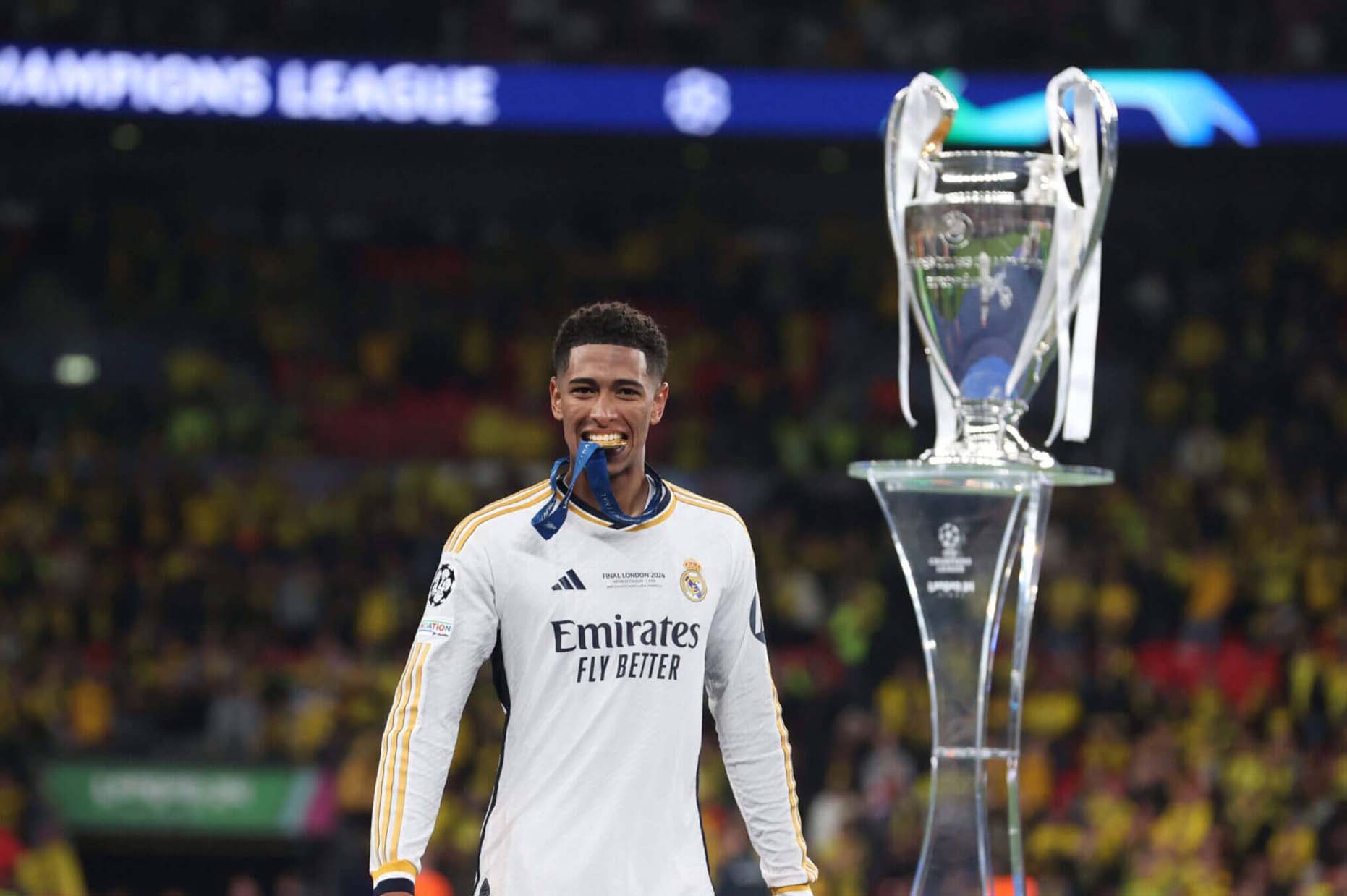 Jude Bellingham's Real Madrid is the defending Champions League champion. Photo: AFP