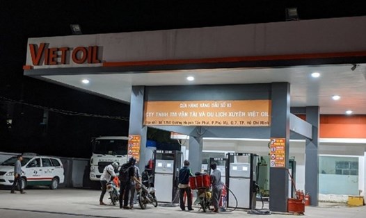 Một cửa hàng xăng dầu của Xuyên Việt Oil. Ảnh: Nguyễn Tùng