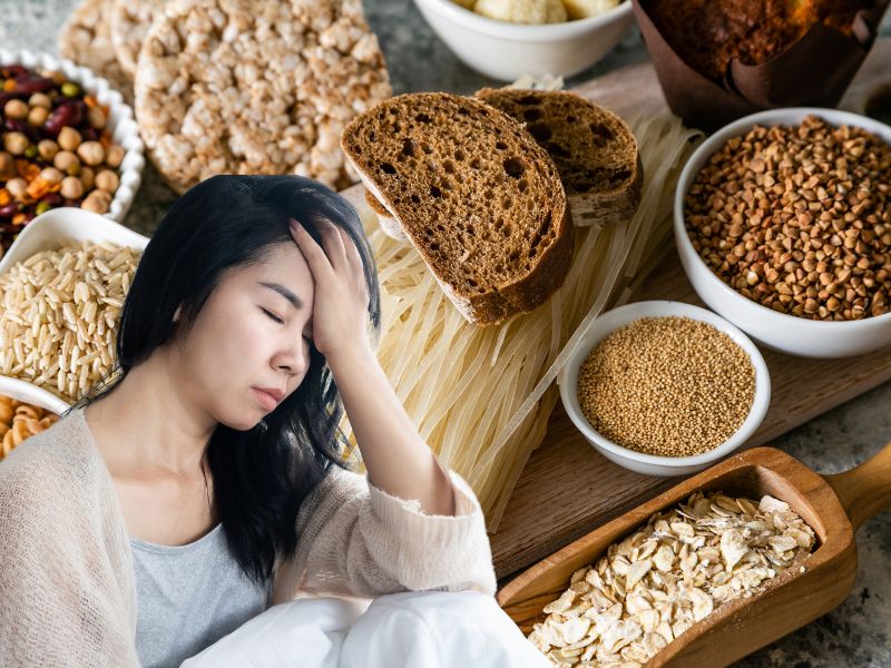 Cơ thể bị thiếu carbohydrate sẽ có một số dấu hiệu. Đồ họa: Hạ Mây