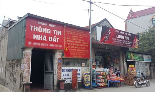 Phân khúc đất nền vùng ven Hà Nội được đẩy giá lên cao. Ảnh: Thu Giang