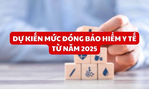 Dự kiến mức đóng bảo hiểm y tế từ năm 2025