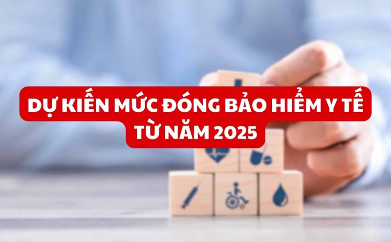 Dự kiến mức đóng bảo hiểm y tế từ năm 2025