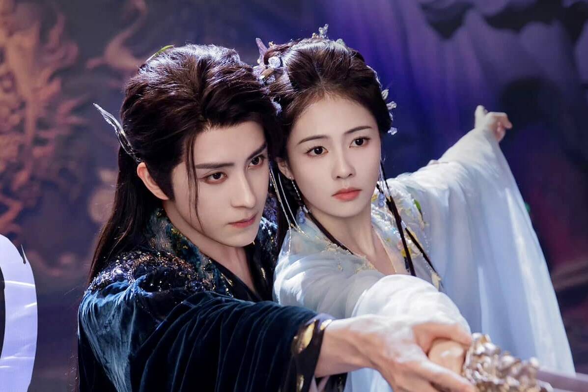 Bạch Lộc phủ nhận tin đồn hẹn hò Ngao Thụy Bằng. Ảnh: Weibo