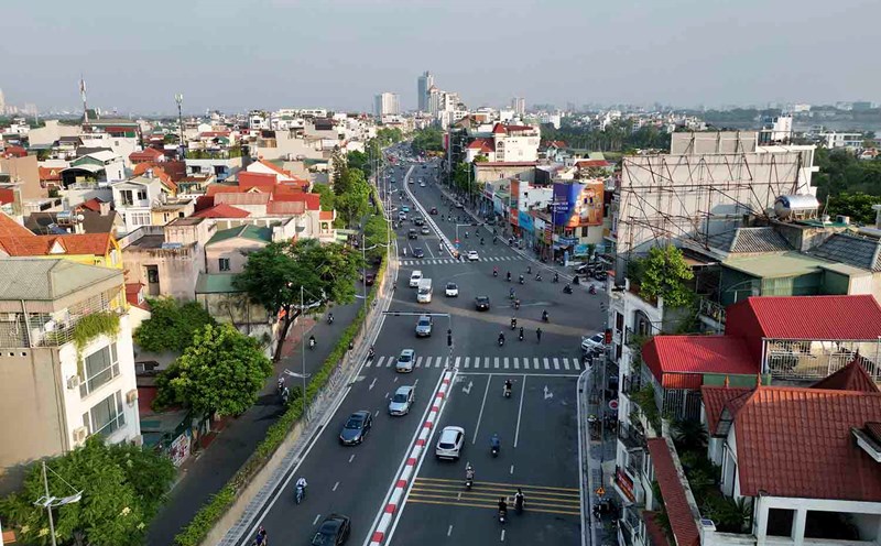 Đường Âu Cơ - Nghi Tàm hoàn thành mở rộng.