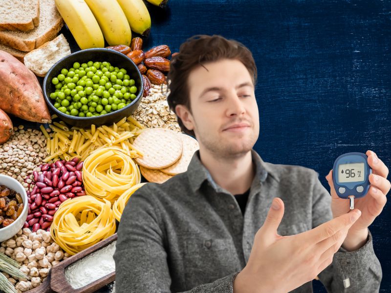 Một số thực phẩm chứa carbohydrate lành mạnh giúp kiểm soát đường huyết. Đồ họa: Hạ Mây