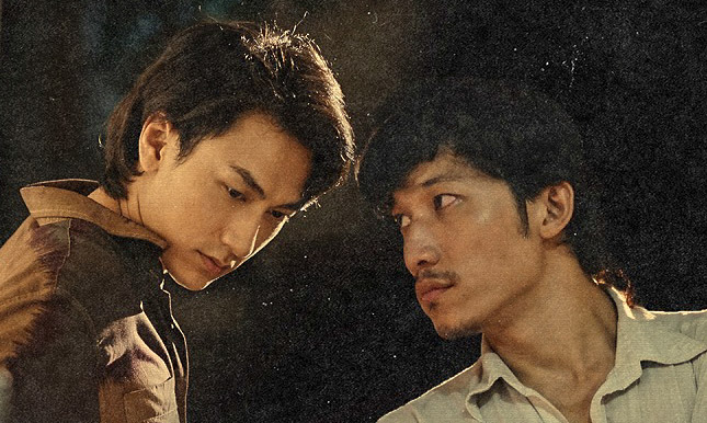 Isaac (left) in the movie Song Lang. Photo: Producer