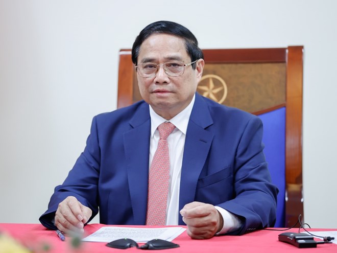 Thủ tướng Phạm Minh Chính điện đàm với Thủ tướng Thái Lan