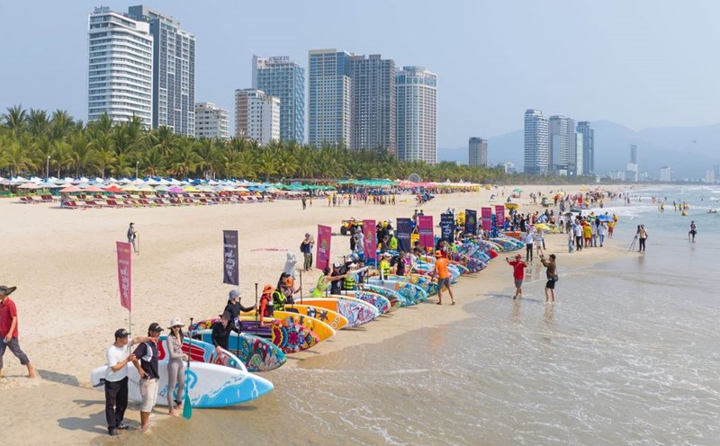 Nhiều hoạt động du lịch dịp lễ 2.9 tại Đà Nẵng. Ảnh: Trần Thi