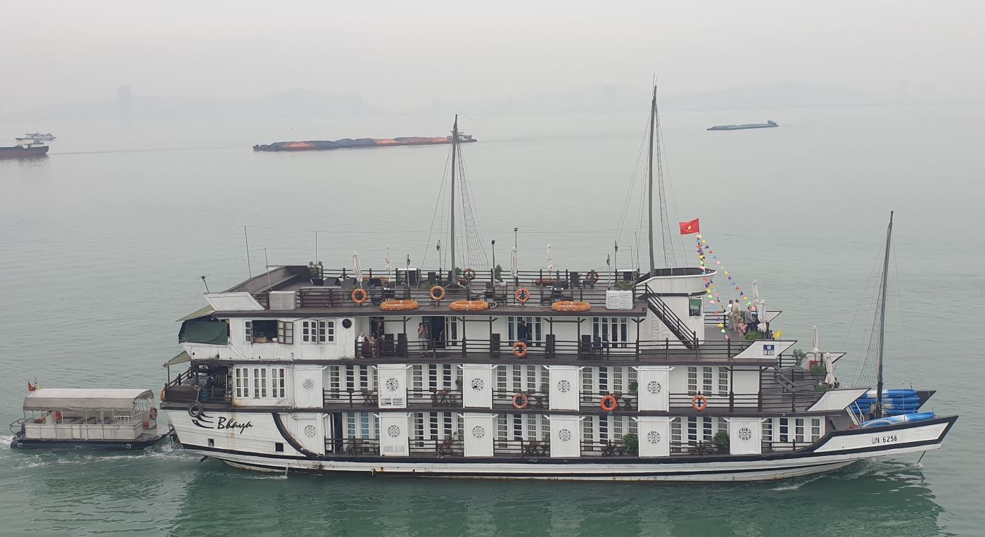 There is no limit to creativity in design with overnight cruises in Ha Long Bay, so no two cruises are alike. Photo: Nguyen Hung