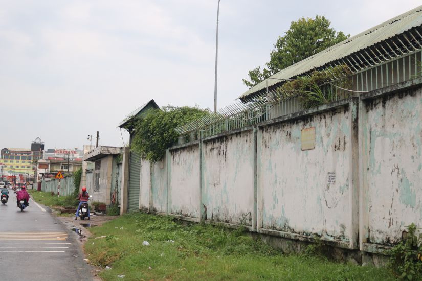 Khu đất rộng hàng chục nghìn mét vuông nằm ở trung tâm Thành phố Biên Hòa có giá trị lớn về kinh tế. Ảnh: Huân Cao