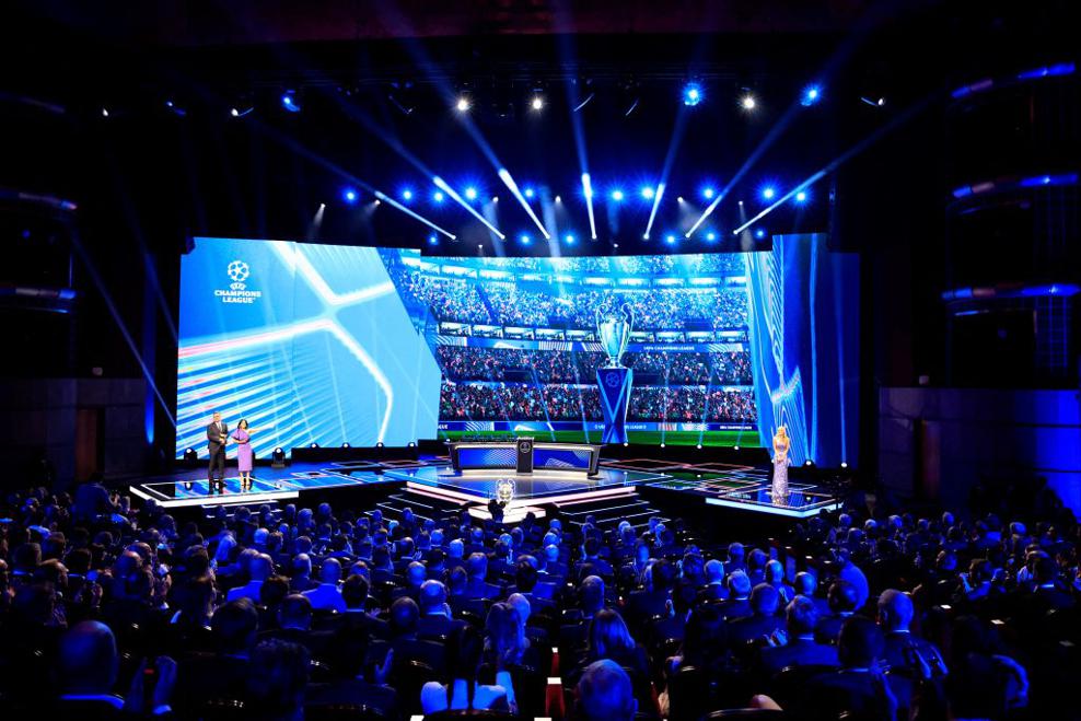 Scene of the opening ceremony. Photo: UEFA