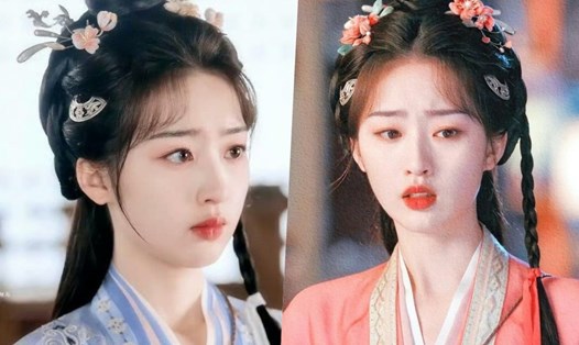 Đặng Ân Hi được khen có nhan sắc hợp với phim cổ trang. Ảnh: Nhà sản xuất