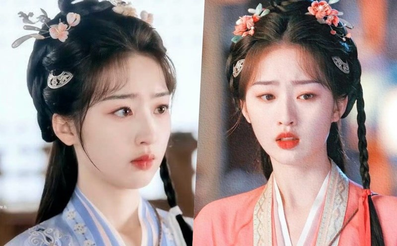 Đặng Ân Hi được khen có nhan sắc hợp với phim cổ trang. Ảnh: Nhà sản xuất