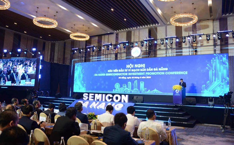 Semiconductor Day was held for the first time in Da Nang and the Central region. Photo: Mai Huong