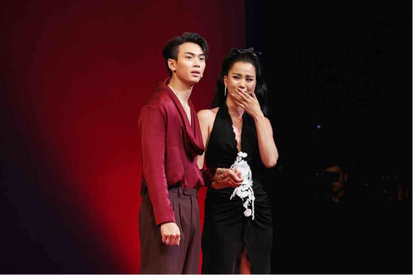 Hương Ly bật khóc tại "The next gentleman". Ảnh: NSX
