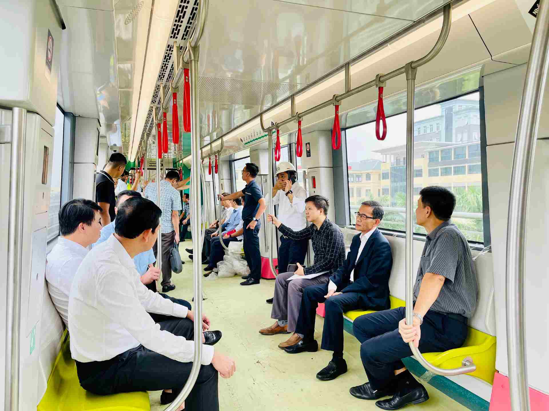 Metro Nhổn - ga Hà Nội đã đủ điều kiện vận hành thương mại. Ảnh: MRB