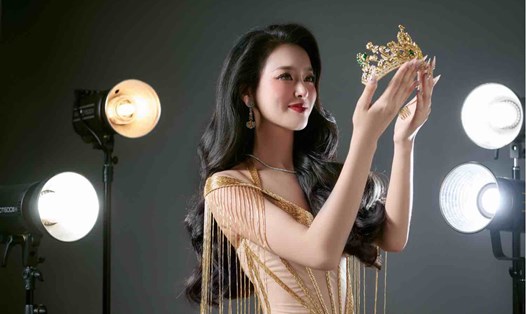 Á hậu Bùi Khánh Linh. Ảnh: NVCC