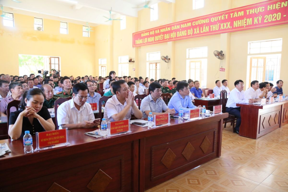 Delegates and representatives of fishermen attended the program. Photo: Nam Hong