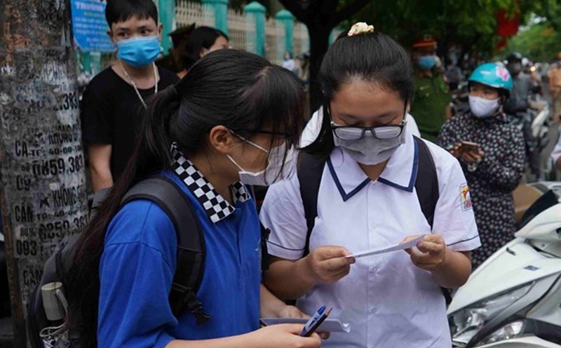 Thanh tra Bộ GDĐT chỉ rõ, công tác chấm thi lớp 10 ở Hải Phòng có sai sót. Ảnh: Mai Dung
