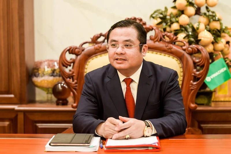 Ông Phùng Quang Hiệp được bổ nhiệm giữ chức Chủ tịch Hội đồng thành viên Tập đoàn Hóa chất Việt Nam. Ảnh: VGP
