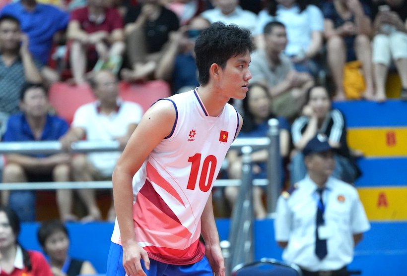 Bich Tuyen is the main scorer of the Vietnamese women's volleyball team. Photo: VFV