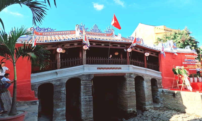 The new look of Cau Pagoda after a restoration of more than 20 billion VND. Hoang Bin's photo