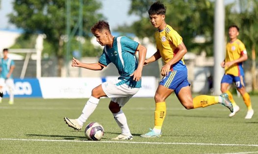 Lượt trận thứ 2 vòng bảng U21 Quốc gia 2024 có nhiều bàn thắng. Ảnh: VFF