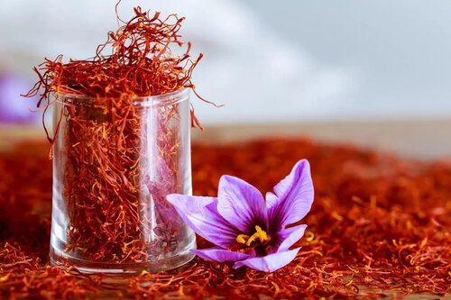 Nghệ tây là thực phẩm có thể giảm thiểu chứng âu lo nếu dùng đúng cách. Ảnh: Pixabay