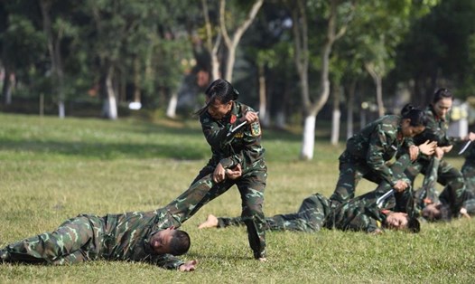 Nhiều trường quân đội đã công bố điểm chuẩn xét tuyển sớm năm 2024. Ảnh: DCH