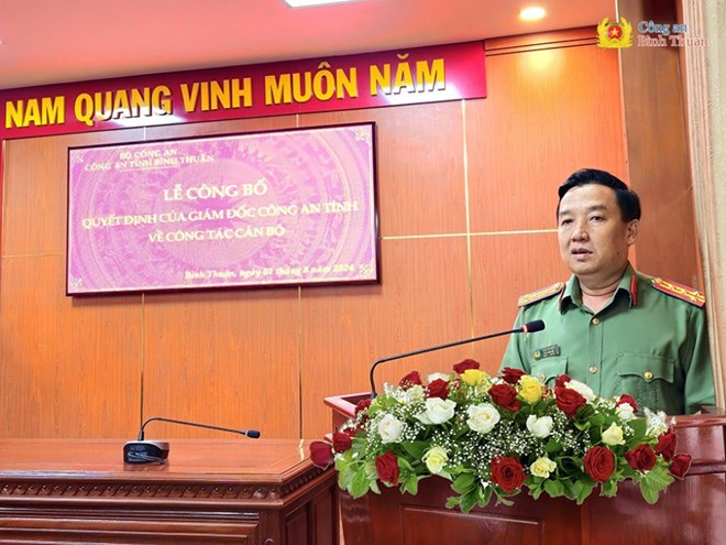 Bổ nhiệm 7 thượng tá làm Phó Giám đốc công an, Trưởng phòng