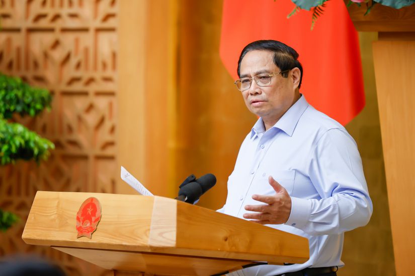 Ủy viên Bộ Chính trị, Thủ tướng Chính phủ Phạm Minh Chính. Ảnh: Nhật Bắc