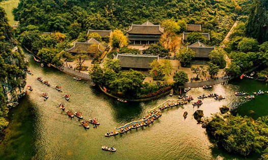 Di sản Văn hóa và Thiên nhiên thế giới Tràng An được xem là "trái tim" của đô thị di sản thiên niên kỷ trong tương lai. Ảnh: Trường Huy