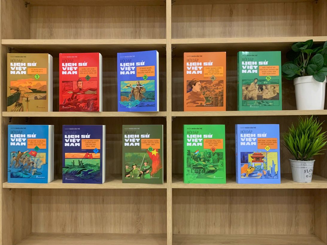 Bộ sách "Hỏi đáp Lịch sử Việt Nam". Ảnh: Nhà xuất bản