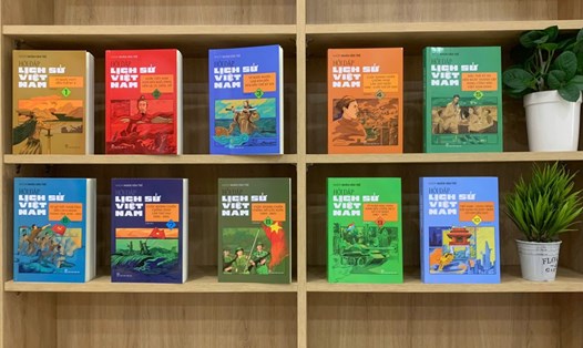 Bộ sách "Hỏi đáp Lịch sử Việt Nam". Ảnh: Nhà xuất bản
