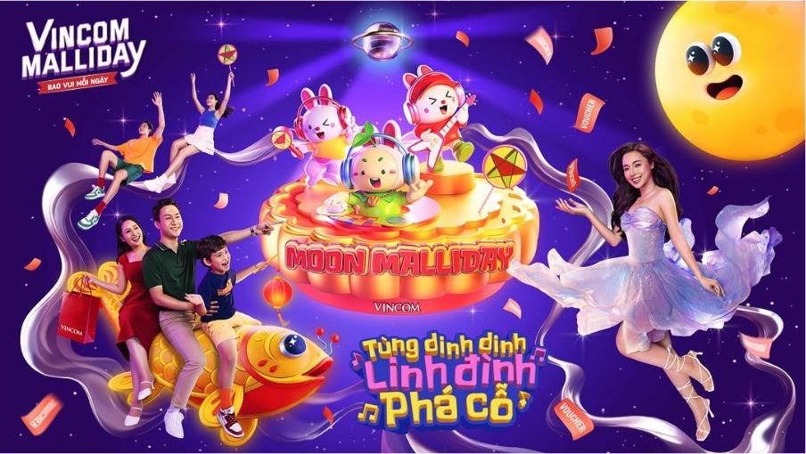 Lễ hội Trung thu với chủ đề “Moon Malliday – Tùng dinh dinh, Linh đình phá cỗ”.