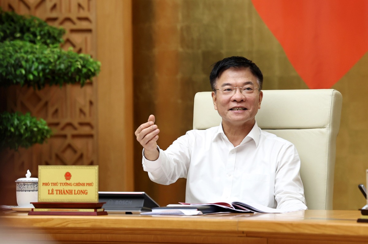 Phó Thủ tướng Chính phủ Lê Thành Long, Chủ tịch Ủy ban quốc gia về người cao tuổi Việt Nam chủ trì cuộc họp. Ảnh: Đức Tuân