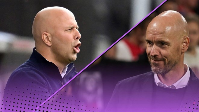 Erik ten Hag, Arne Slot và những khởi đầu đối lập