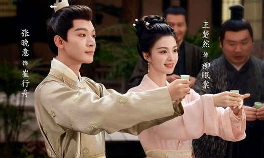 Trương Vãn Ý và Vương Sở Nhiên trong "Liễu chu ký". Ảnh: Nhà sản xuất
