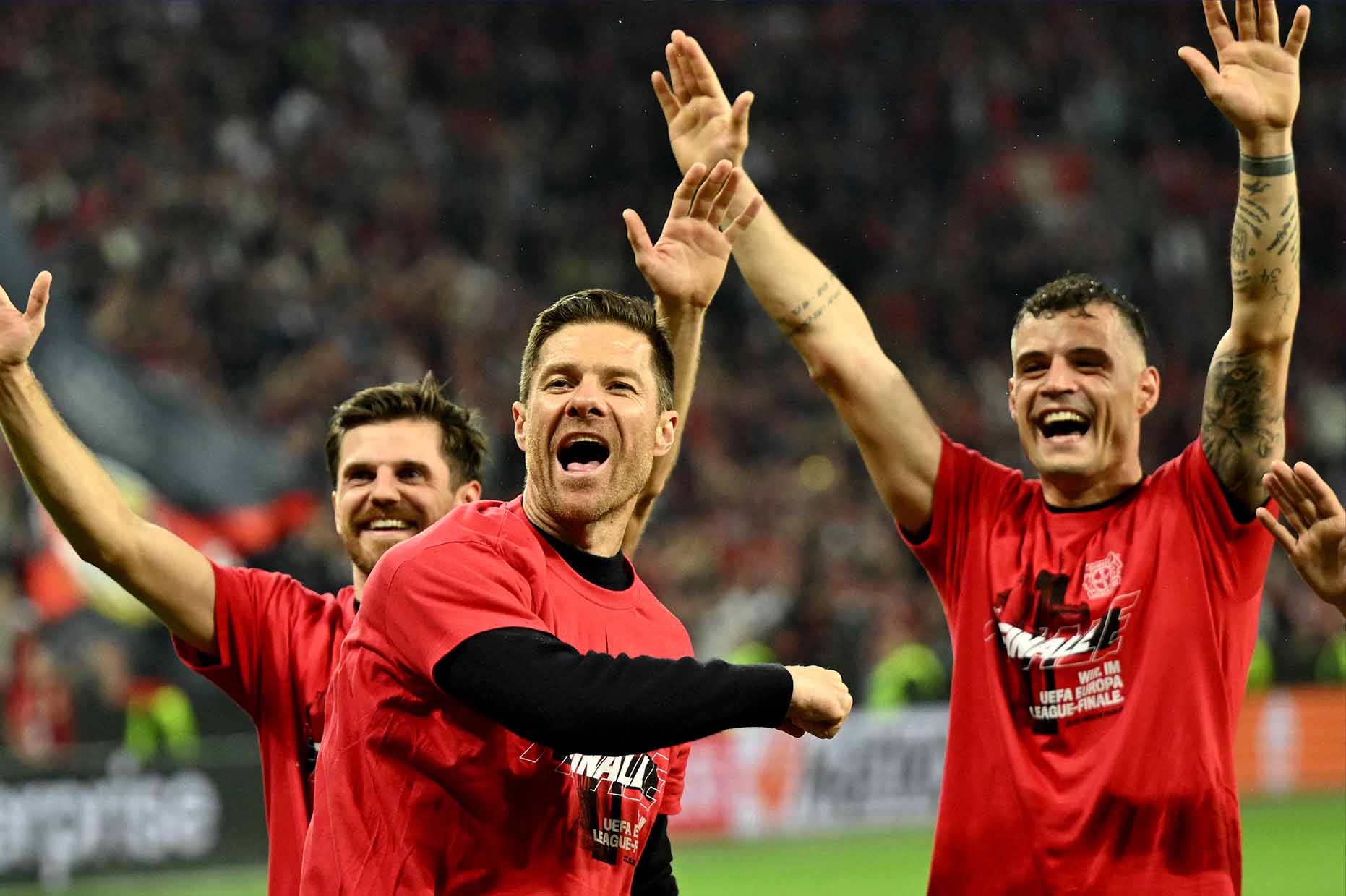 Leverkusen determined to create an earthquake in this year's Champions League. Photo: AFP