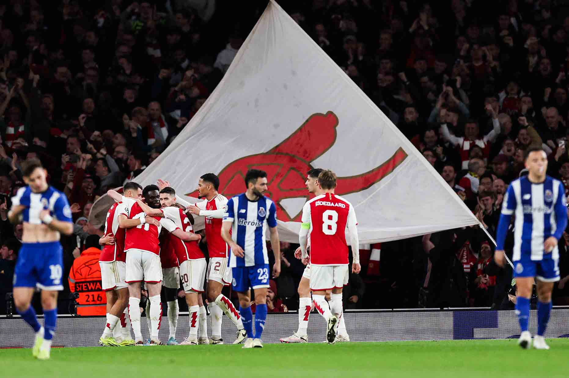 Arsenal are expected to make a bigger impression than last season in the Champions League. Photo: AFP