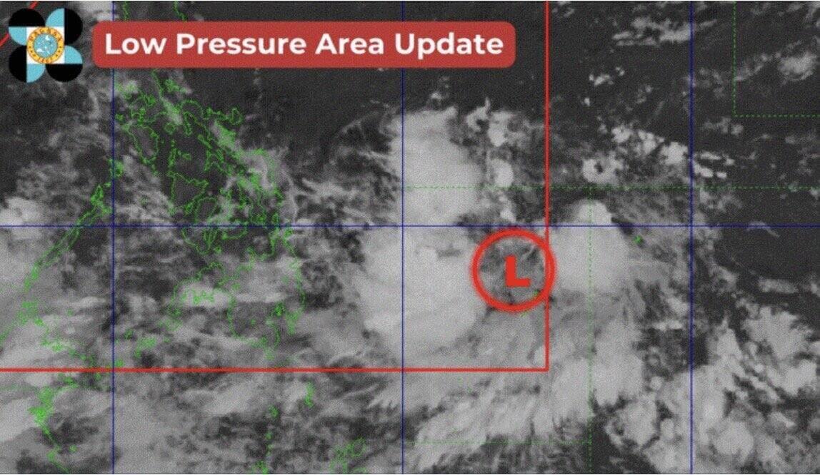 Low pressure near the East Sea formed on the evening of August 30 and is forecast to strengthen into a storm today (August 31). Photo: PAGASA