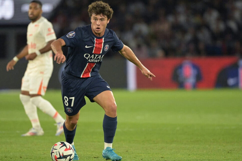 Joao Neves has had a dream start at PSG. Photo: AFP