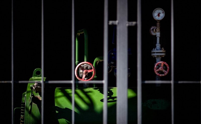 Đường ống dẫn dầu Druzhba tại nhà máy lọc dầu Slovnaft của Slovakia ở Bratislava, Slovakia. Ảnh: AFP
